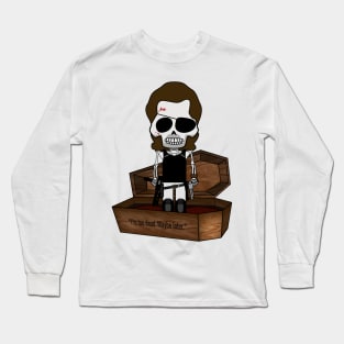 "Bone Idols" Casket No.17 - Snake Noskin Long Sleeve T-Shirt